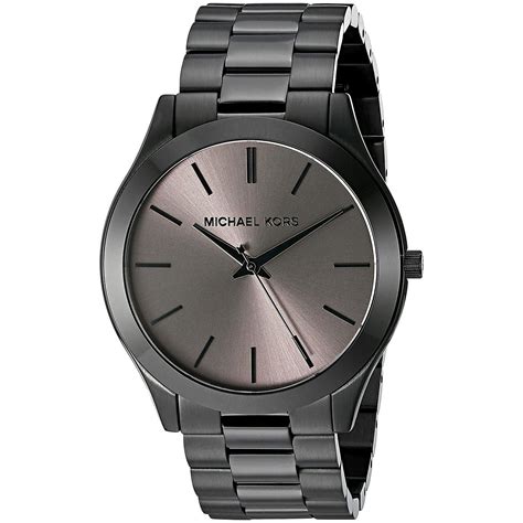 michael kors mens slim runway watch|Michael Kors men's watches black.